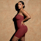 Vellure Paris Signature L'Invisible — Premium seamless strapless shapewear with high-compression sculpting technology.