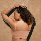 Vellure Paris Soutien Iconique — Premium seamless wire-free bra featuring a ruched front design and adjustable straps for all-day comfort and natural lift.