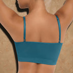 Vellure Paris Soutien Iconique — Premium seamless wire-free bra featuring a ruched front design and adjustable straps for all-day comfort and natural lift.
