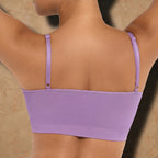 Vellure Paris Soutien Iconique — Premium seamless wire-free bra featuring a ruched front design and adjustable straps for all-day comfort and natural lift.