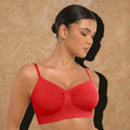 Vellure Paris Soutien Iconique — Premium seamless wire-free bra featuring a ruched front design and adjustable straps for all-day comfort and natural lift.