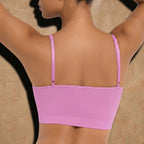Vellure Paris Soutien Iconique — Premium seamless wire-free bra featuring a ruched front design and adjustable straps for all-day comfort and natural lift.